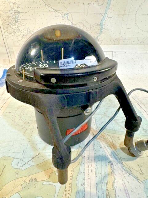 Binnacle Mount Danforth 6" Constellation Compass