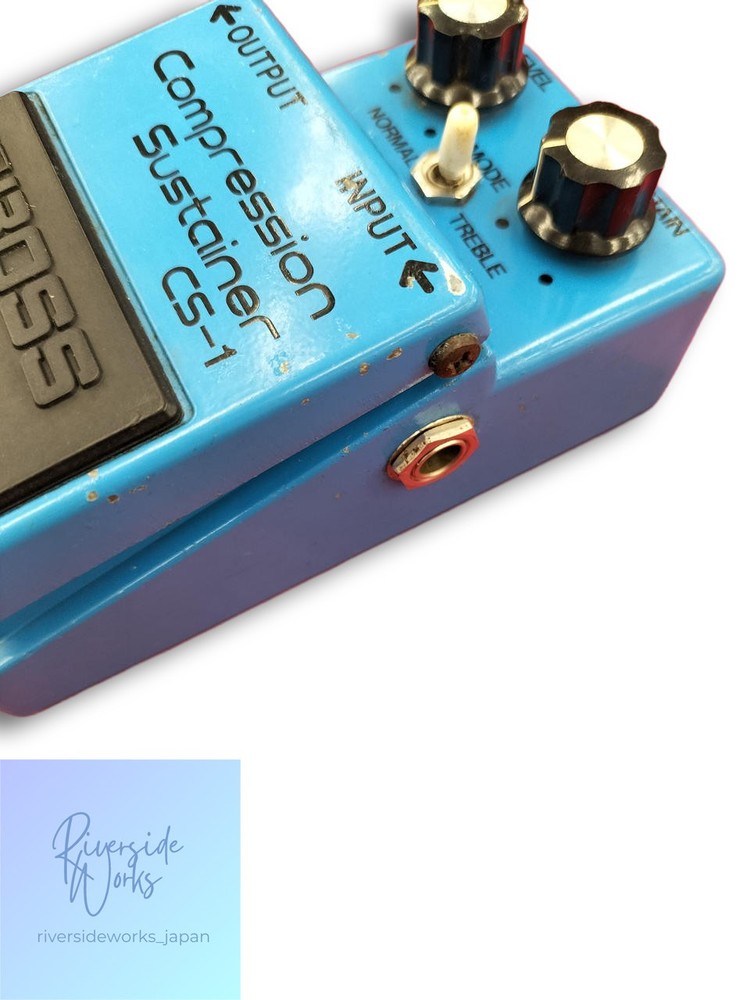 BOSS CS-1 Compression Sustainer Effect Pedal Used JP