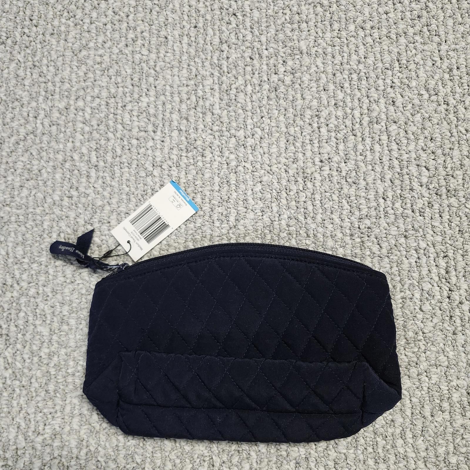 Vera Bradley Quilted Cosmetic Bag with Bird Embroidery NWT