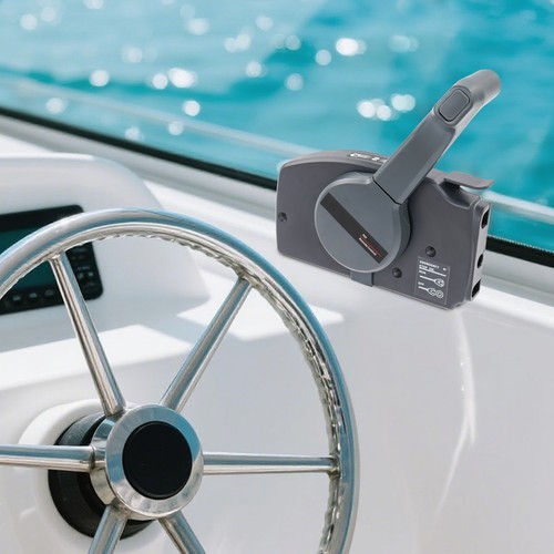 Outboard Remote Control Box Side Mount Reverse Outboard Motor Remote Control Box