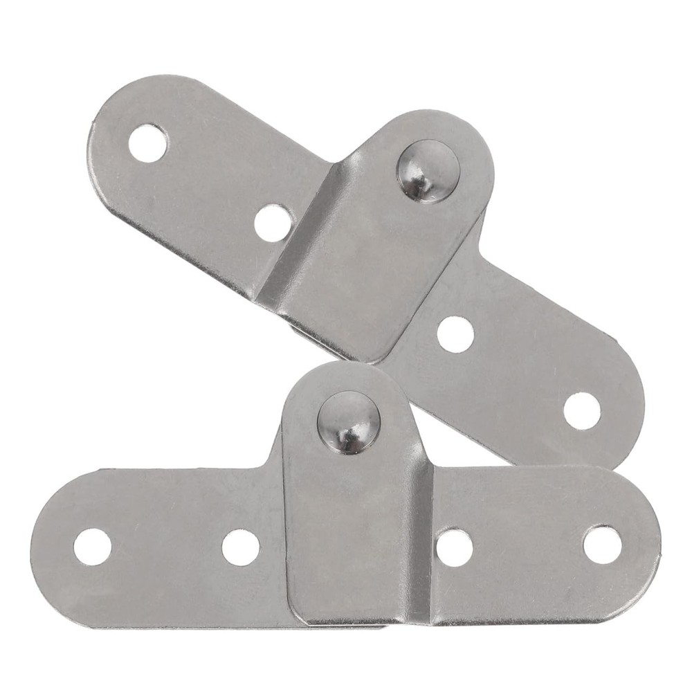 2 PCS Ladder Hinge Replacement Kit Attic Step MultiPurpose Hardware