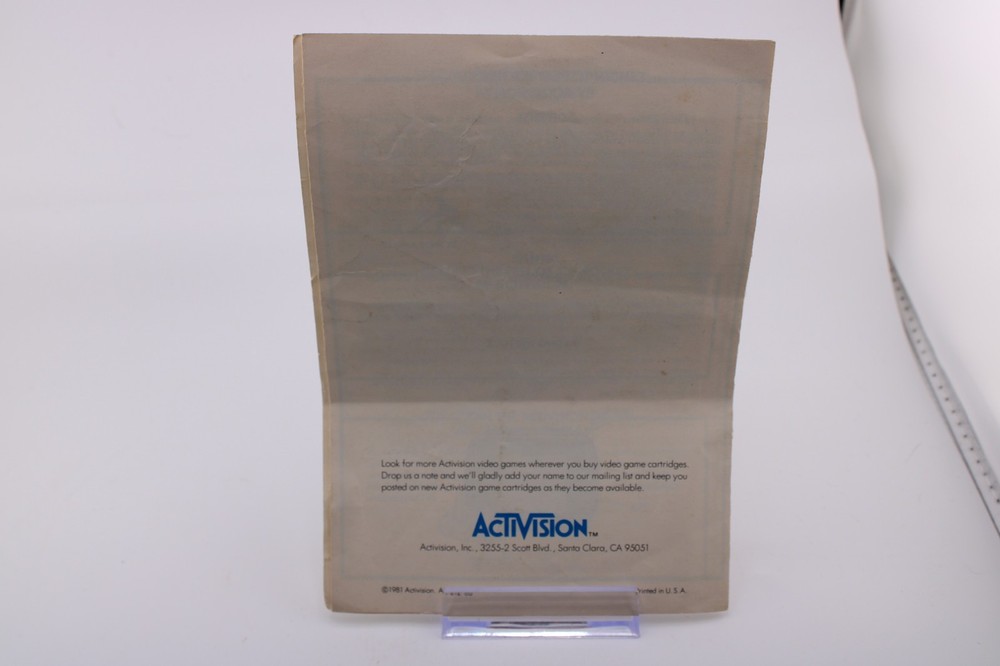 Atari 2600 Ice Hockey MANUAL ONLY