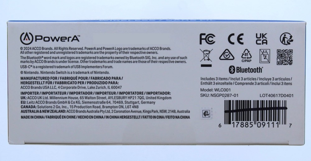 Power A Nintendo Switch Super Mario Enhanced Wireless Controller