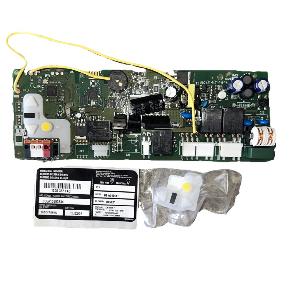 New Open Box Liftmaster 050DCTWF Rev E Receiver Logic Board Replacement -