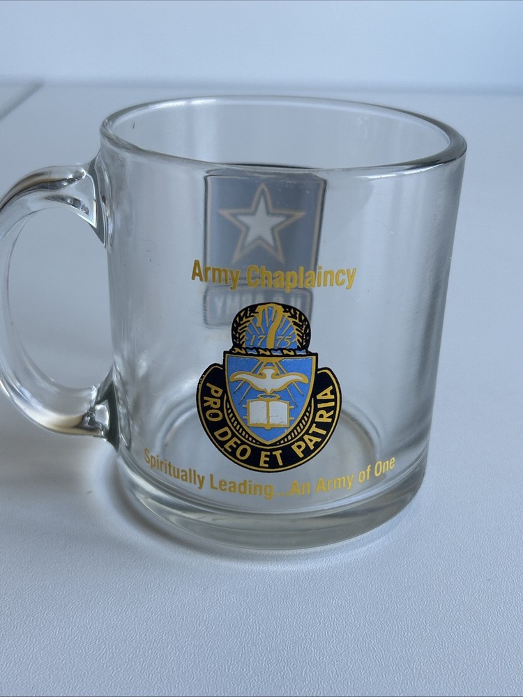 US Army Clear Mug