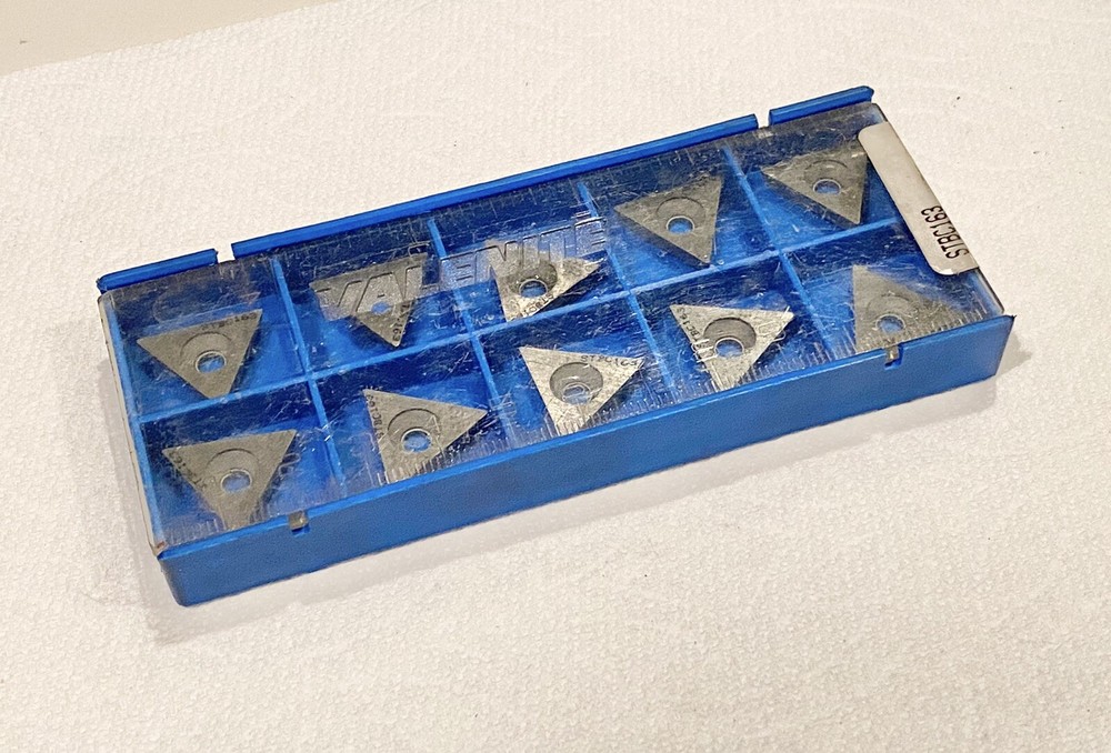 (10 pcs) Valenite STBC163 Carbide Inserts