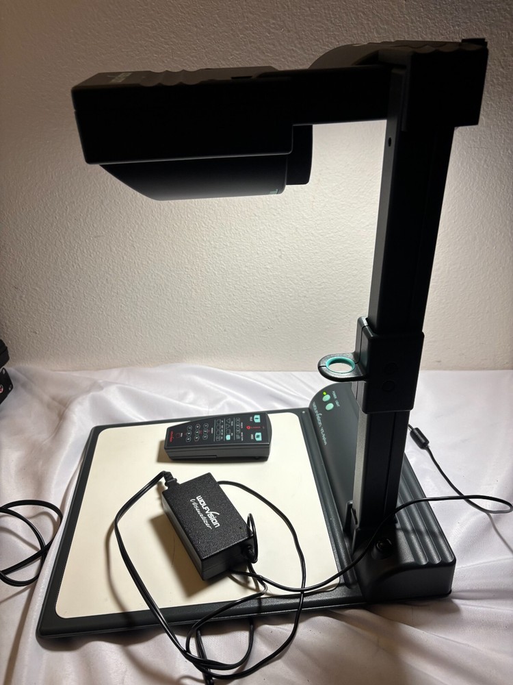 Wolfvision VZ-8Plus Document Folding Visualizer Overhead Projector w/ Adapter &
