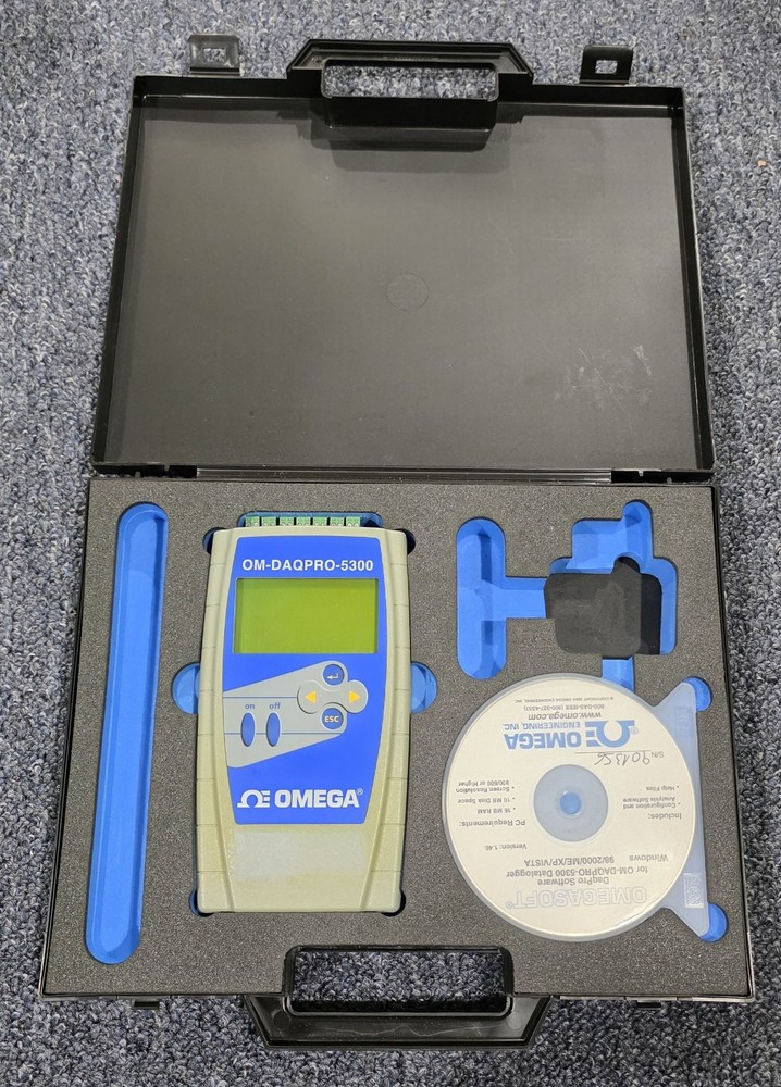 Pre Owned | Omega DB5300-OM / OM-DAQPRO-5300 8-Channel Handheld Data Logger Only
