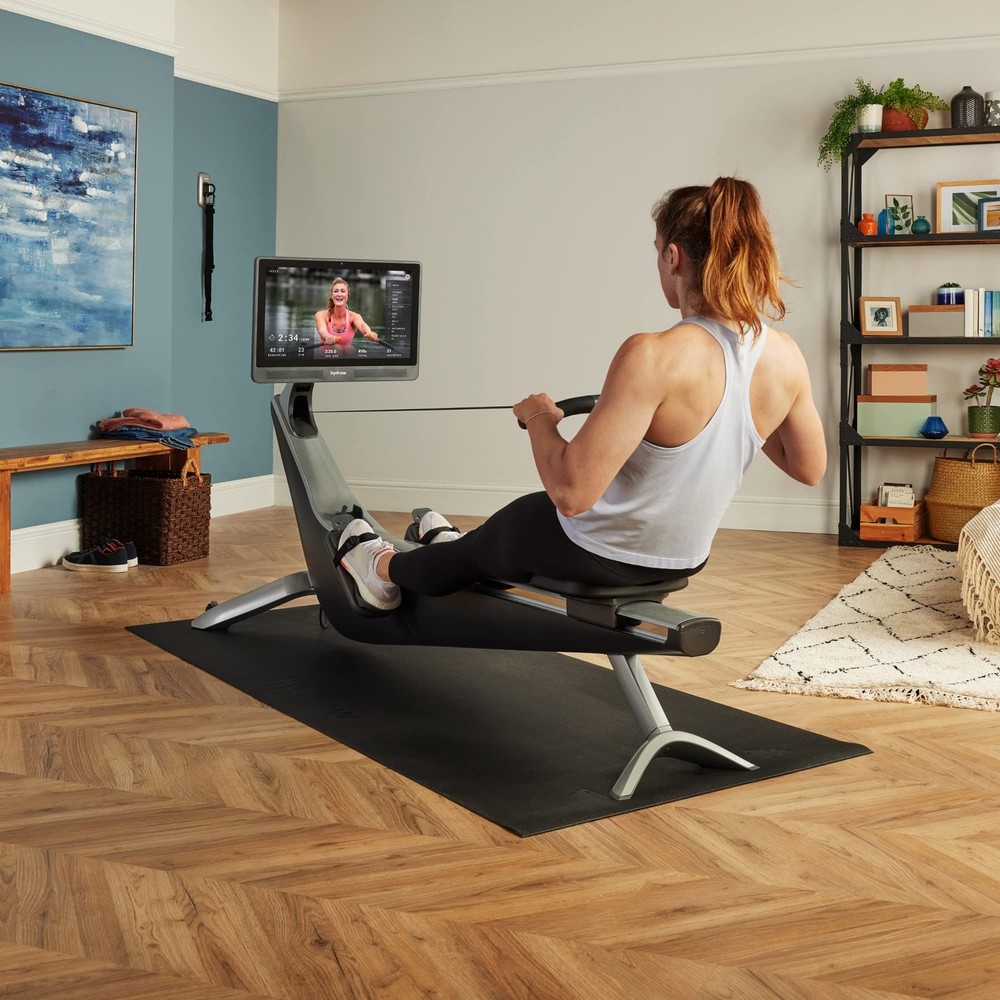 Hydrow Under Machine Mat for Exercise Equipment, Non-Slip Exercise Mat for St...