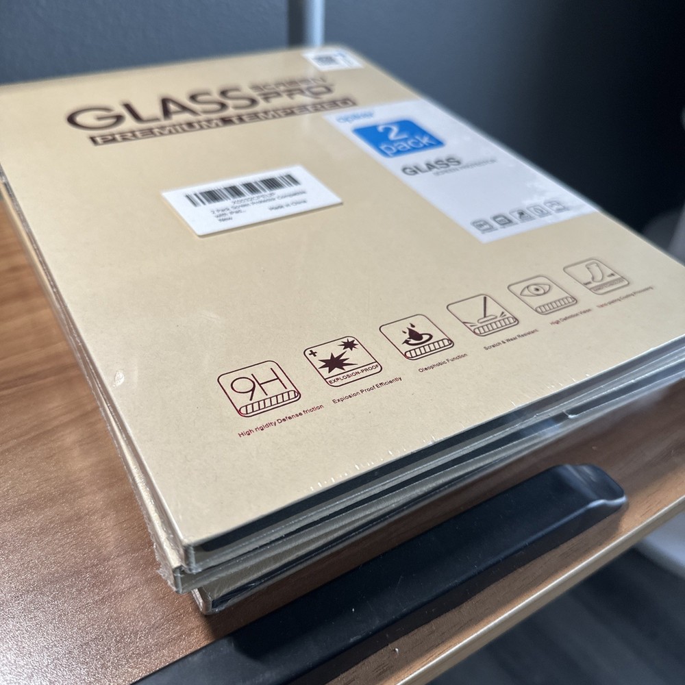 Apiker Screen Protector for Apple iPad 7th Generation - 2 Pack