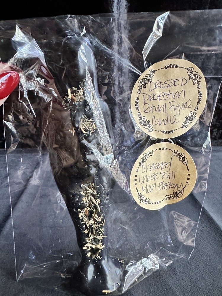Dressed Figure Protection Candles