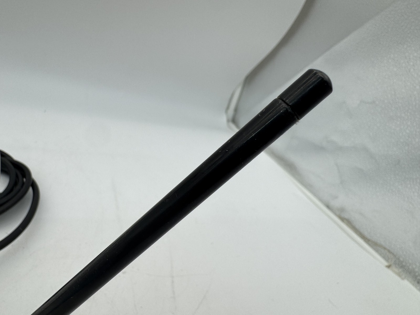 RCA Indoor TV Antenna UHF VHF FM Adjustable Dipole Loop Coaxial Black