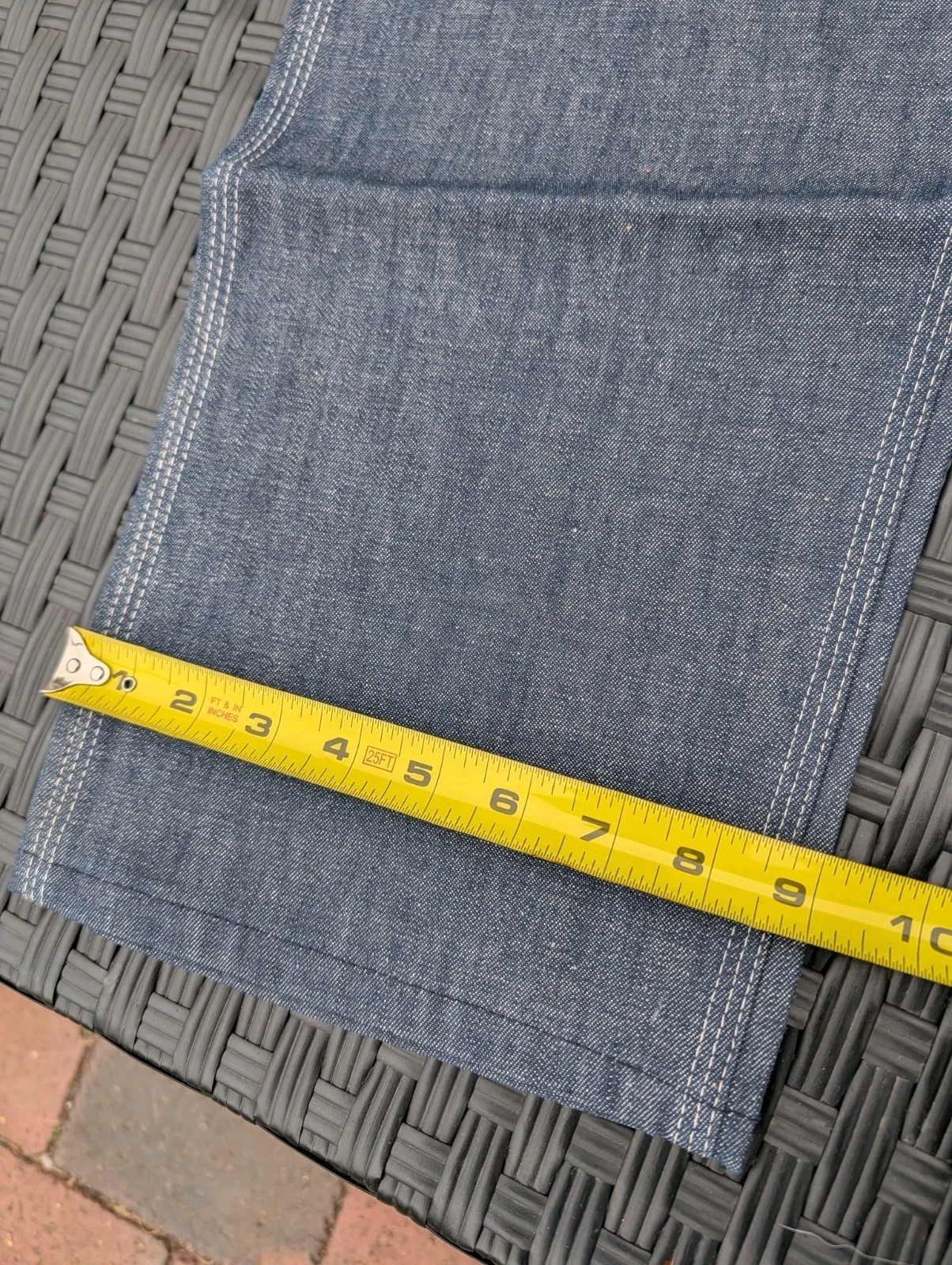 Vtg NOS Oshkosh B'Gosh Dungarees Denim Sanforized Jeans 27x33 NWT Union Made 70s