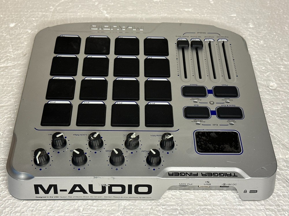 M-AUDIO Trigger Finger USB MIDI Controller Surface Drum Pad