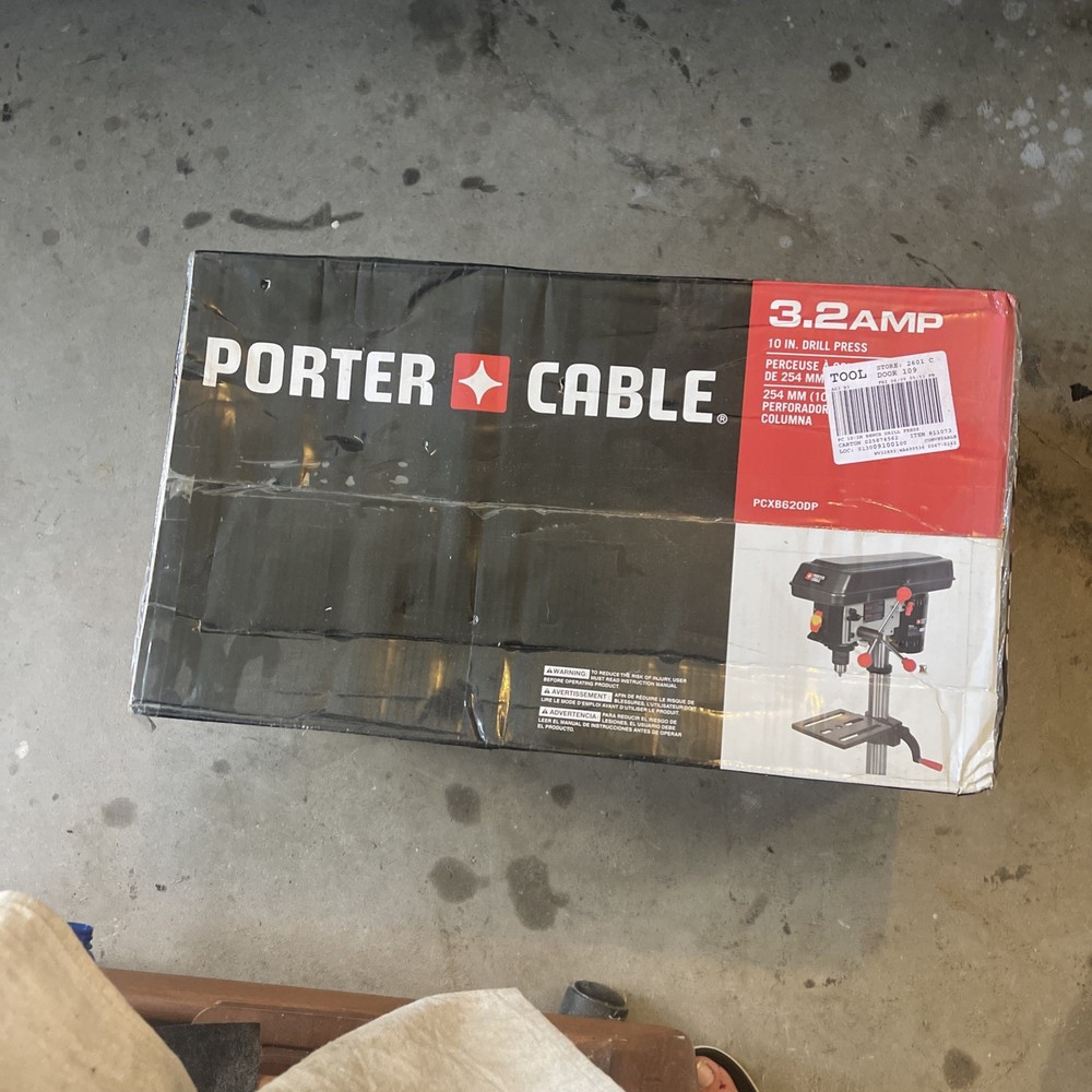 10” Drill Press Porter Cable PCXB6200DP