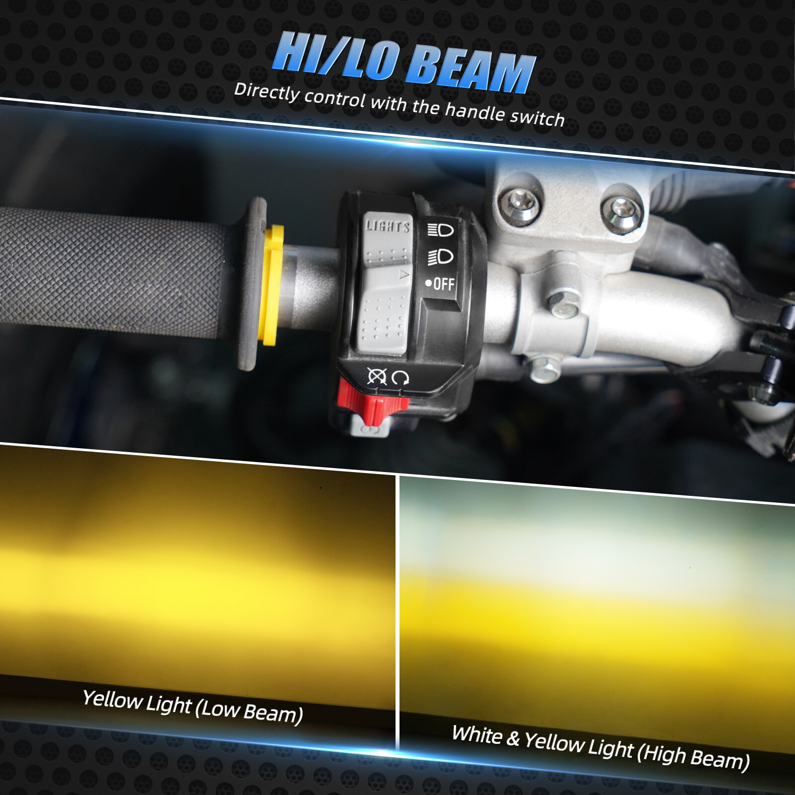 For Yamaha Raptor 700 700R Driving Headlight LED Work Lights 12V-24V 25W 4-Pack