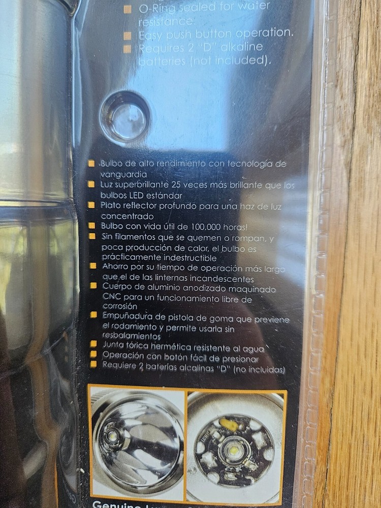 ProXOne 3 Watt Luxeon LED Flashlight 80 Lumen