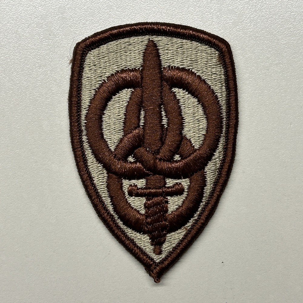 US ARMY 3rd Personnel Command DCU Colored Sew On Military Patch