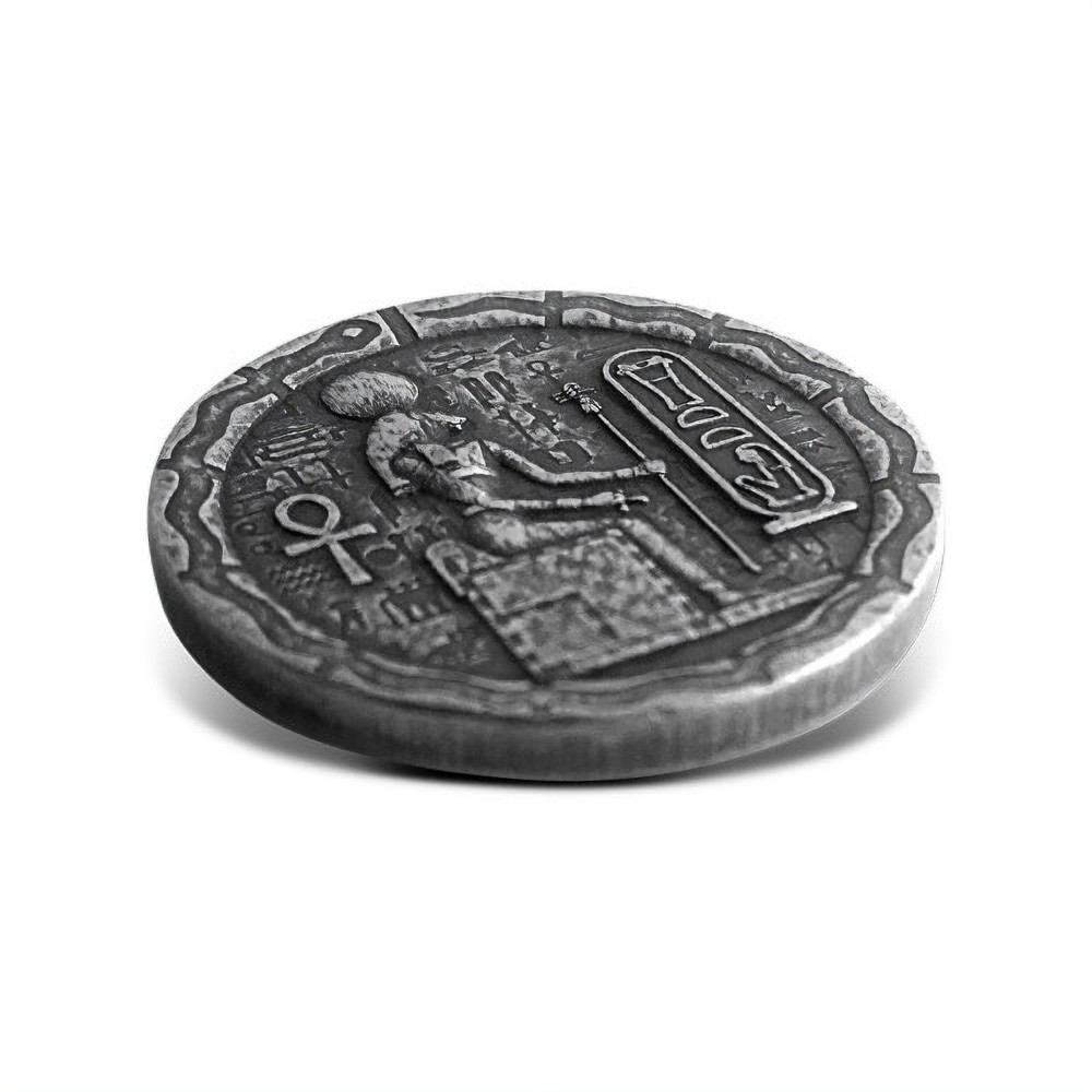 1/2 oz Monarch Egyptian Silver Round (Cat Goddess Bastet)