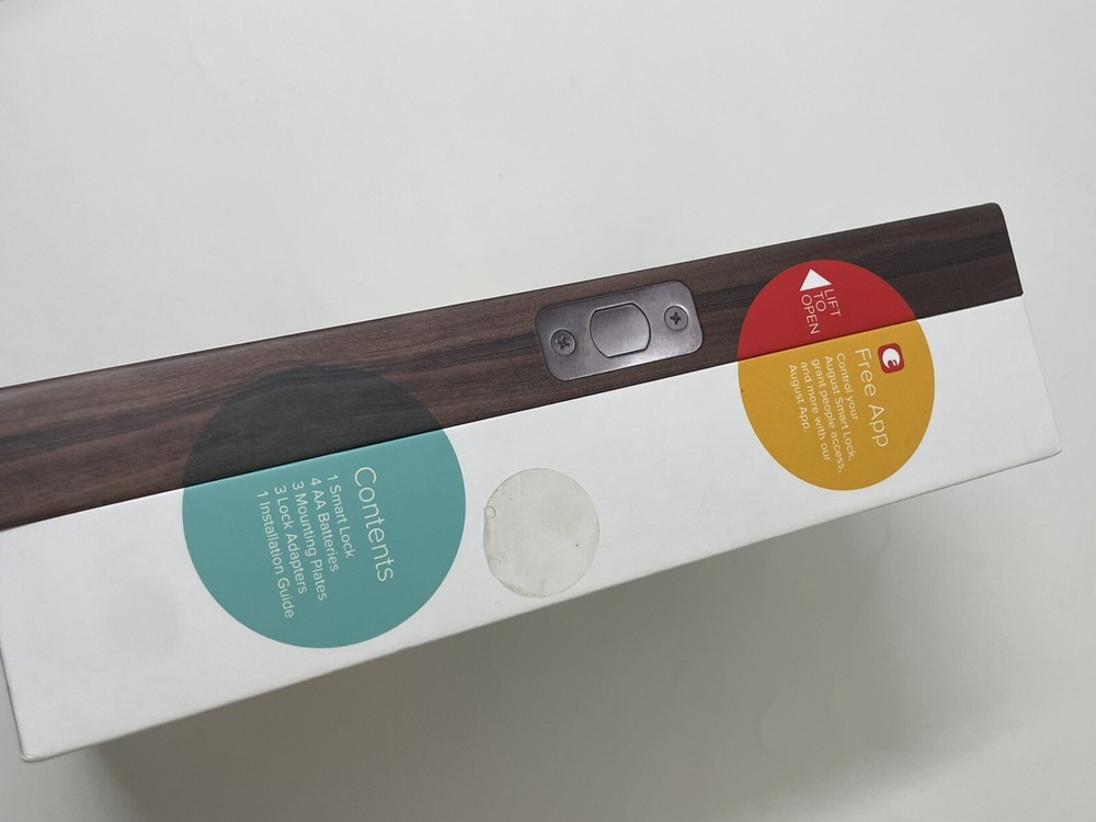 Brand NEW August Smart Lock Pro + Connect, Silver