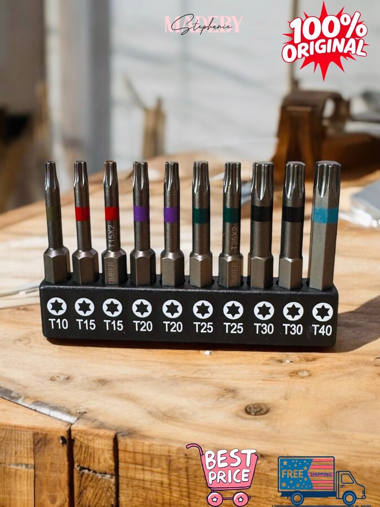 Big Timber Star Driver Bits 10 Pieces Part#BHT