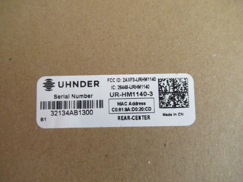 (NEW) Uhnder UR-HM1140-3 4D Digital Imaging Radar Sensor ADAS
