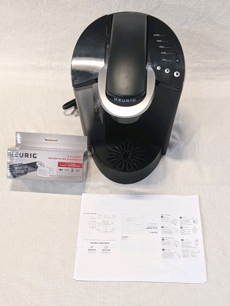Keurig K-Classic Coffee Maker Programmable Single Serve K-Cup Pod 3 Brew Sizes