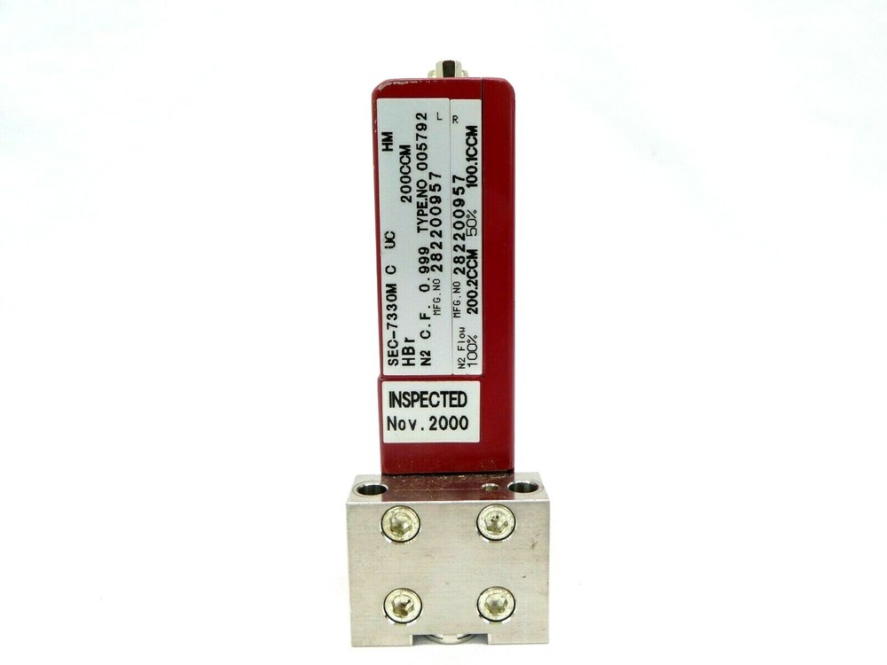STEC SEC-7330M MFC Mass Flow Controller SEC-7330 200 CCM HBr Working Spare