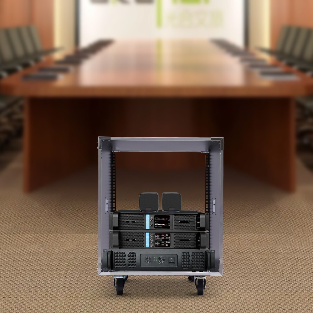 12U Rolling Network Server Data Cabinet Rack Equipment Rack Cabinet - 21" Deep