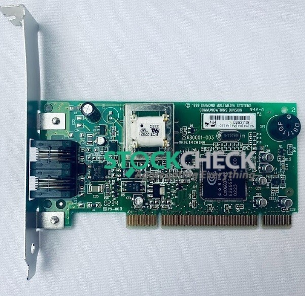 Original Diamond Multimedia 23680001-003 Modem Card