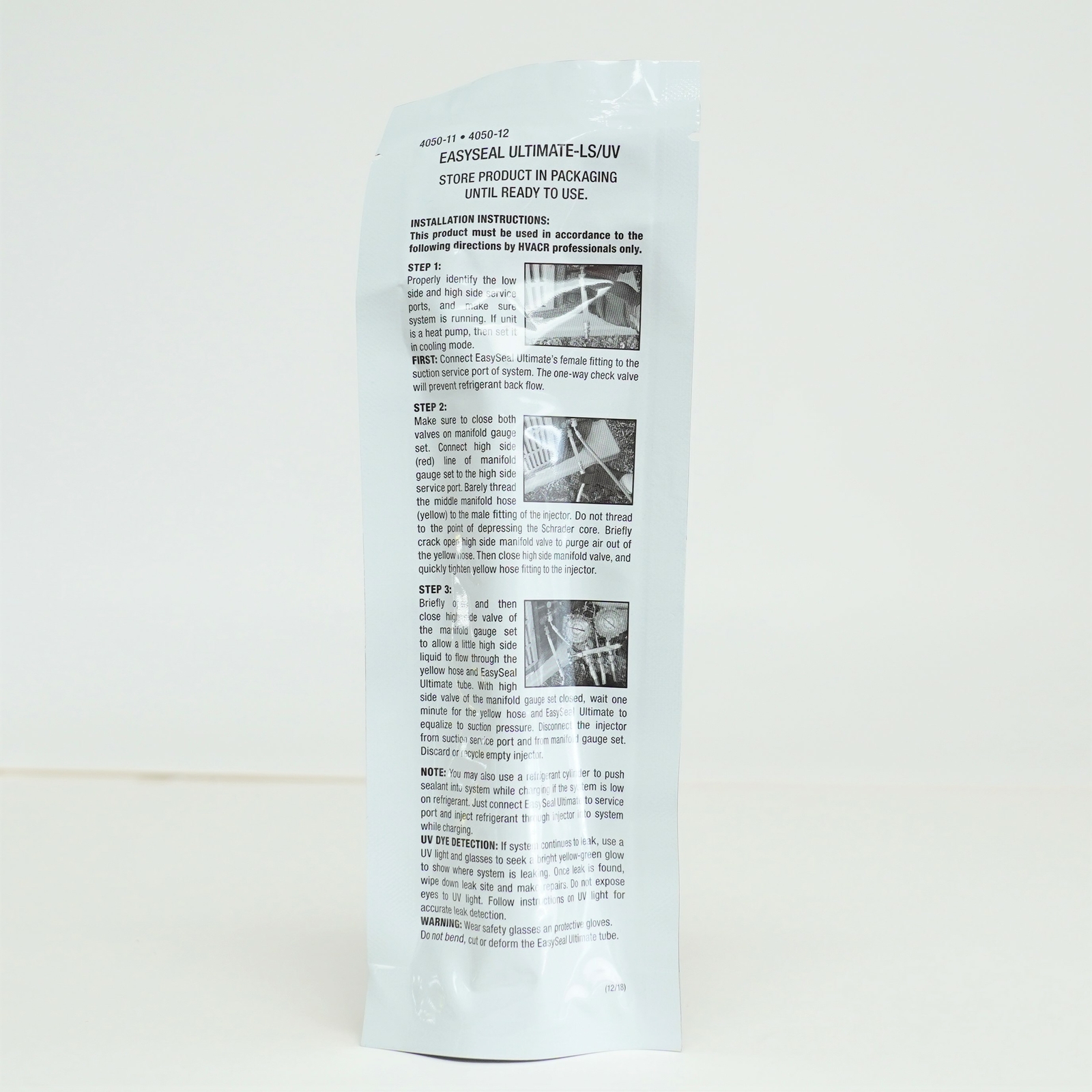 Nu-Calgon Easy Seal with UV Dye 4050-12 2 to 7.5 Tons 6 Pack with UV Light