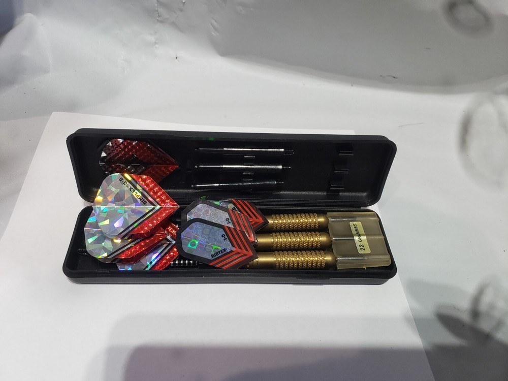 Harrows Darts Technology Hard Shell Dart Case with Dimplex Darts