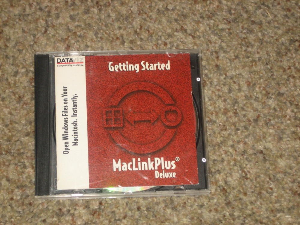 Dataviz Maclink Plus Deluxe 10.0  Software FOR MACINTOS W/REG & ACTIVATION #`S