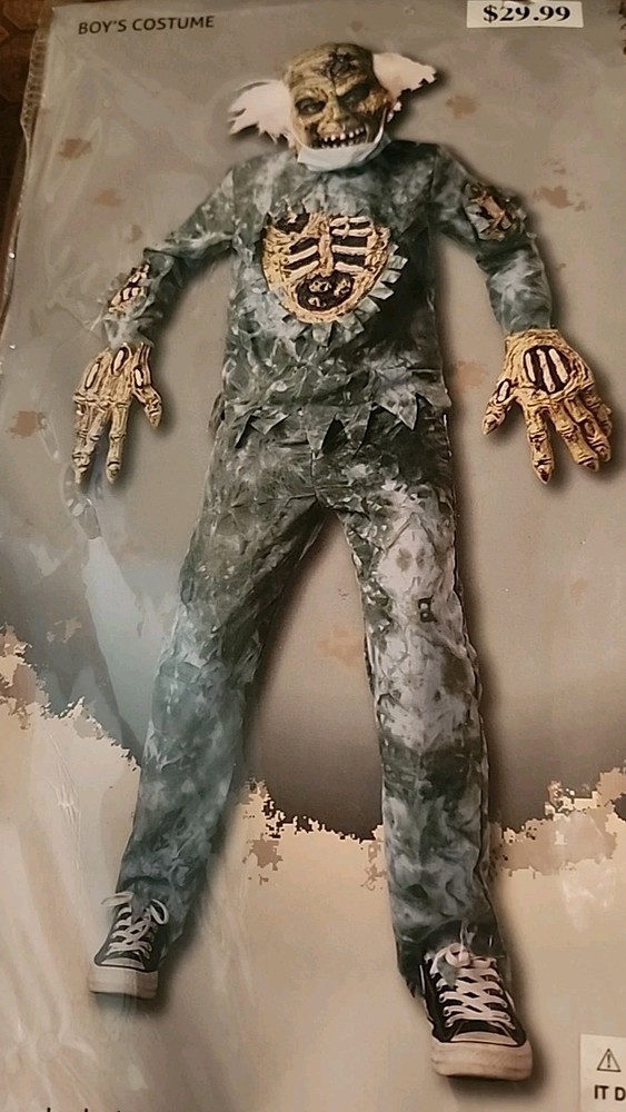 Dr. Deranged Child Costume Size Large 10-12