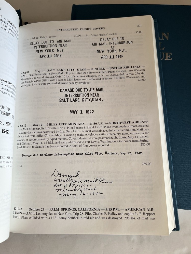 American Air Mail Catalogue 6th Edition Volumes 1-3 😄