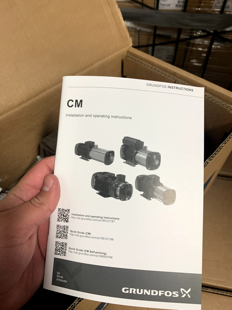 Grundfos CM25-1 Water Pump