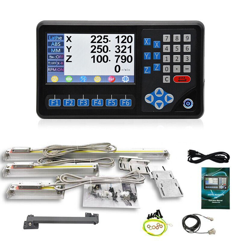 3Axis DRO Linear Scale Kit,LCD Digital Readout Display,Milling Lathe,Customized