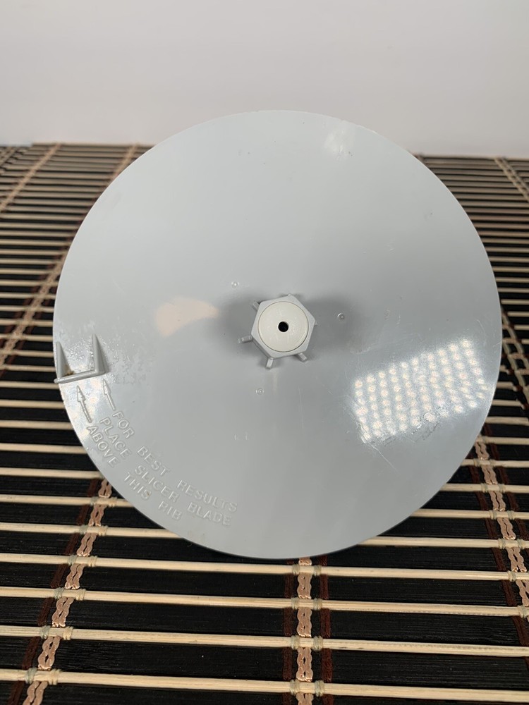 Hamilton Beach Emmie Food Processor 544 Slinger Platform Disc Replacement Part