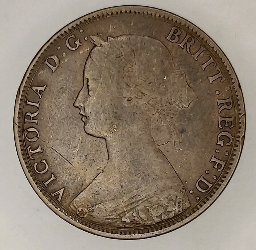 1861 New Brunswick 1 Cent F Nice!