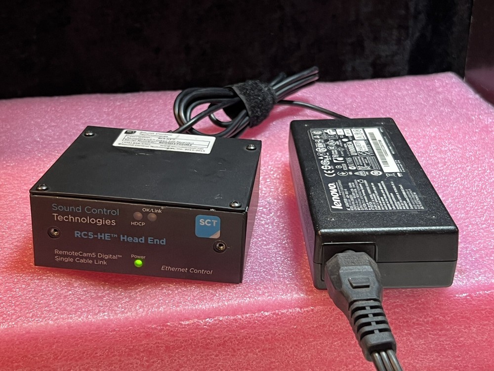 SOUND CONTROL TECHNOLOGIES RC5-CE CAMERA END with RC5-HE HEAD END