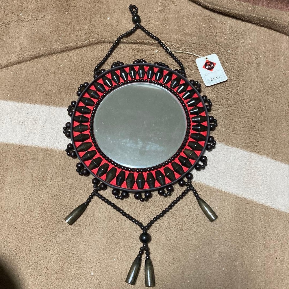 wall hanging mirror retro