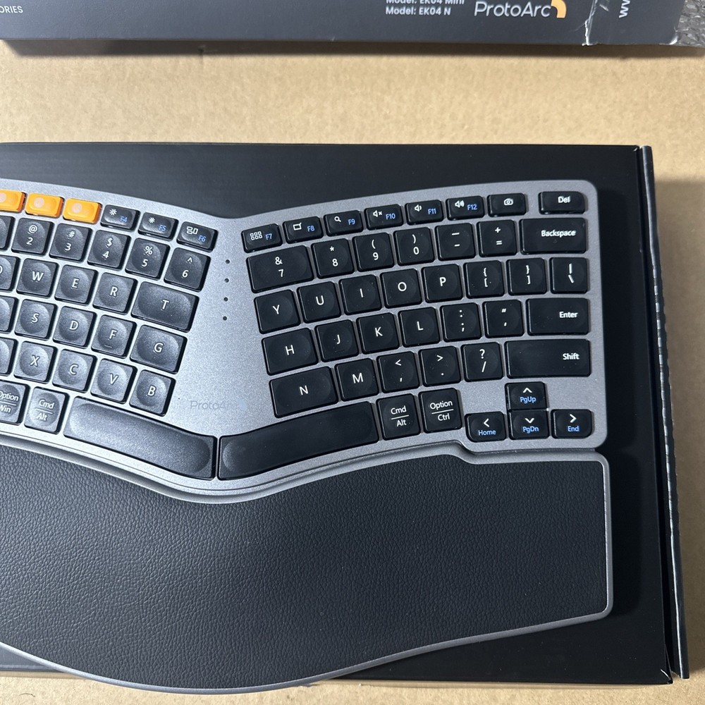 ProtoArc EK04 Wireless Ergonomic Keyboard Separate Number Pad- Missing Charger