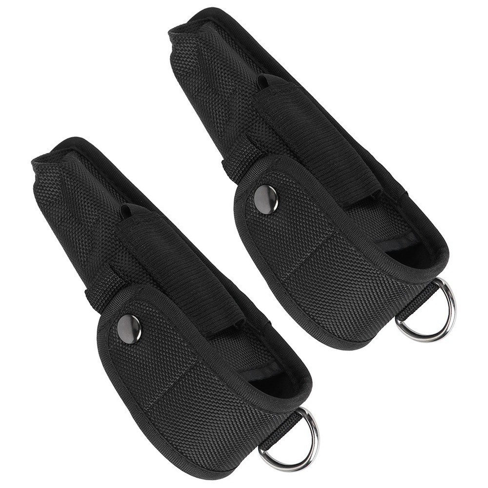 2 Pcs Multi-function Flashlight Pouch for Duty Belt Holder Portable
