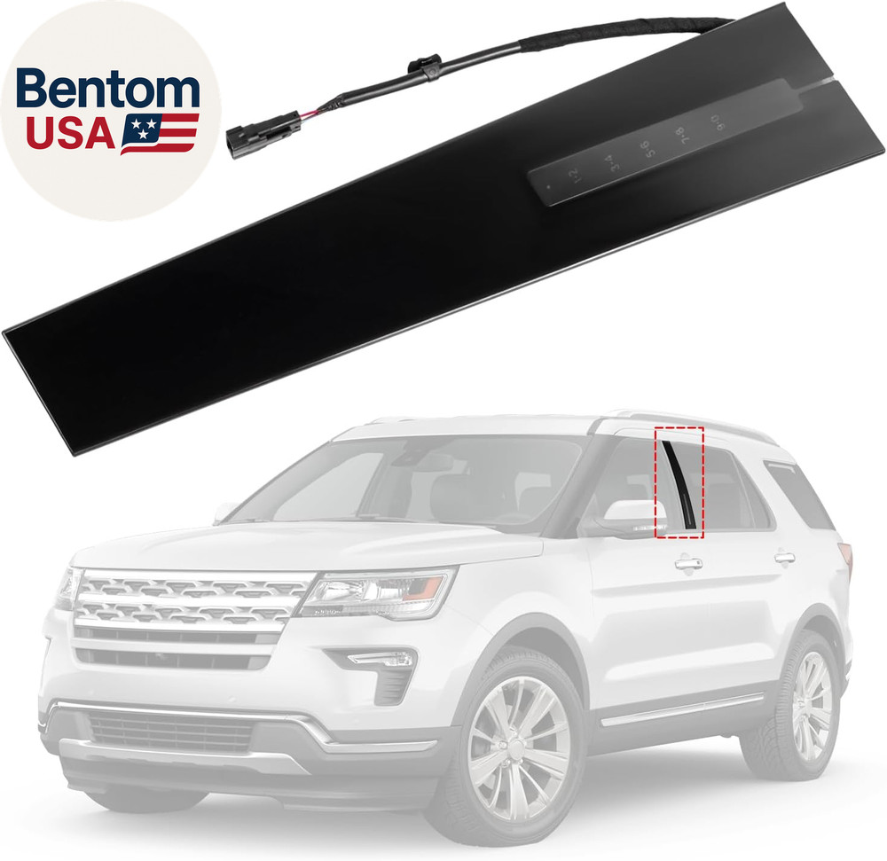 B Pillar Molding Trim Panel Front Door Keyless Entry Keypad Driver LH Side Compa