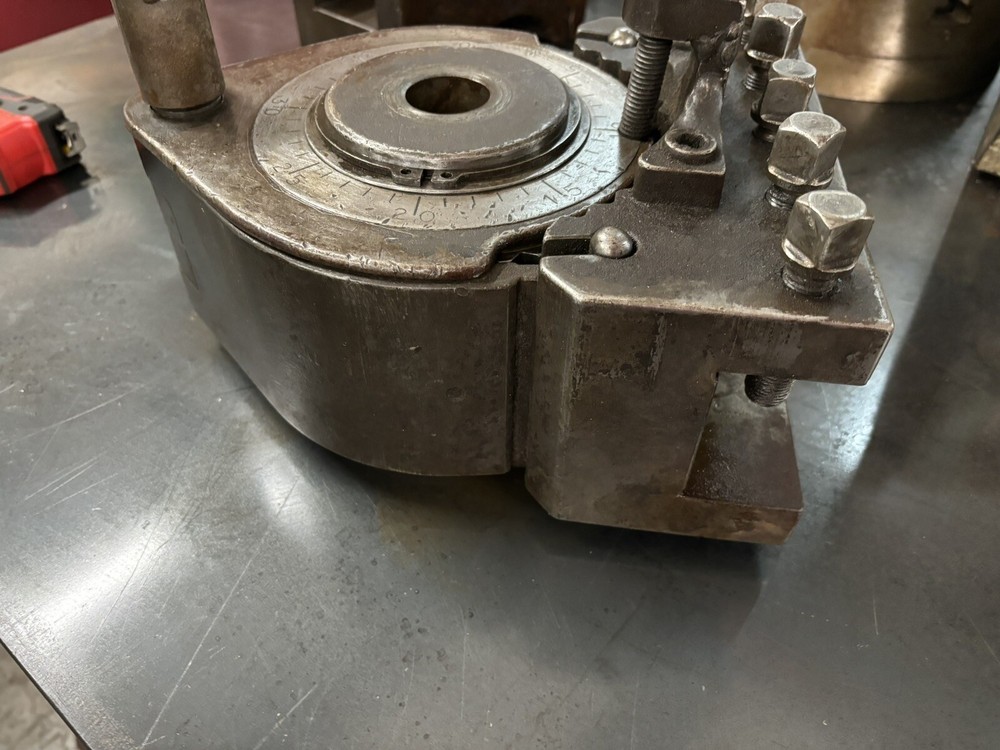 Hahn-Kolb Lathe 40 Position Quick Change Tool Post With 2 Holders BIG LATHE