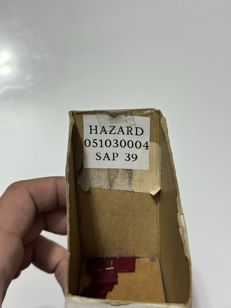 Lot of Indicator Lenses – Right Turn, A/C Fail, Engine Fire, Engine Temp, Hazard