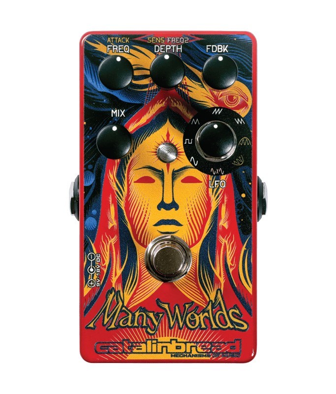 Catalinbread Many Worlds 8-Stage Phaser Effects Pedal