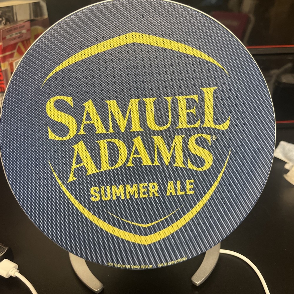 Samuel Adam’s Bluetooth Speaker Works Great Sonosphere Audio System
