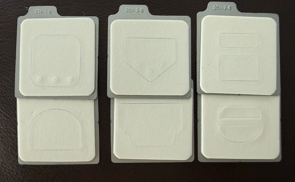 Quickutz TAB DIE SET 6 Dies Total