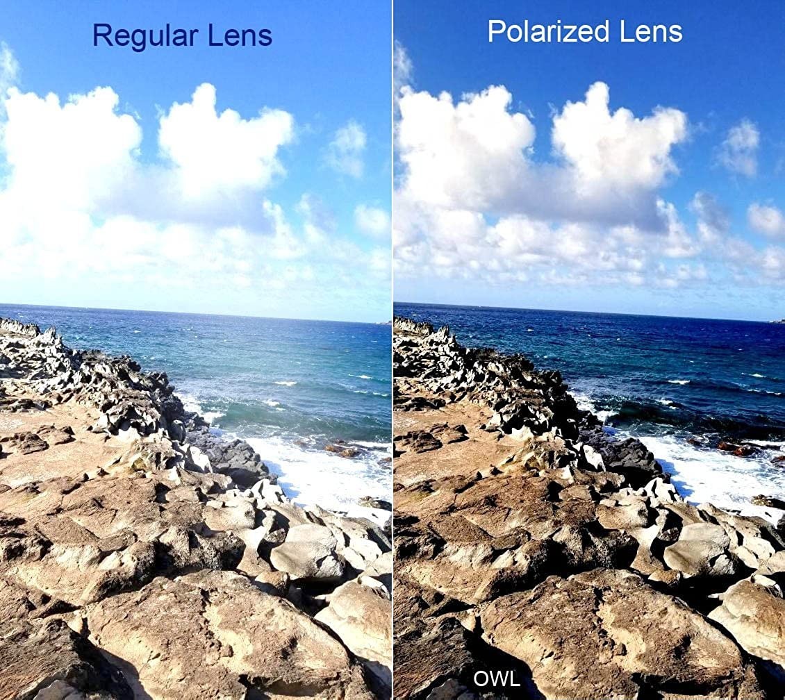 Kids Polarized Sunglasses UV400 Anti-Glare Toddler Boys Girls 2 Pack Blue Black